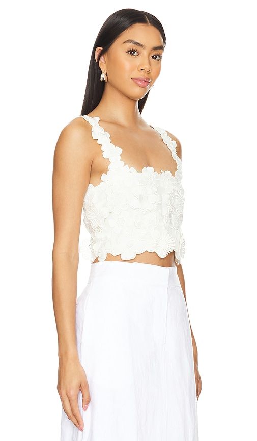 Kimmy Top in White. - size L (also in M, S, XL) - Tularosa - Modalova