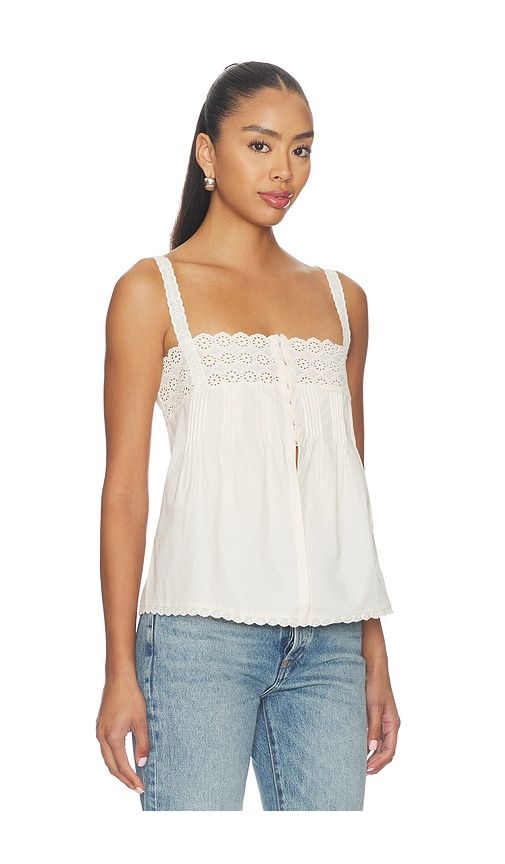 Colette Top in White. - size L (also in M, S, XL) - Tularosa - Modalova