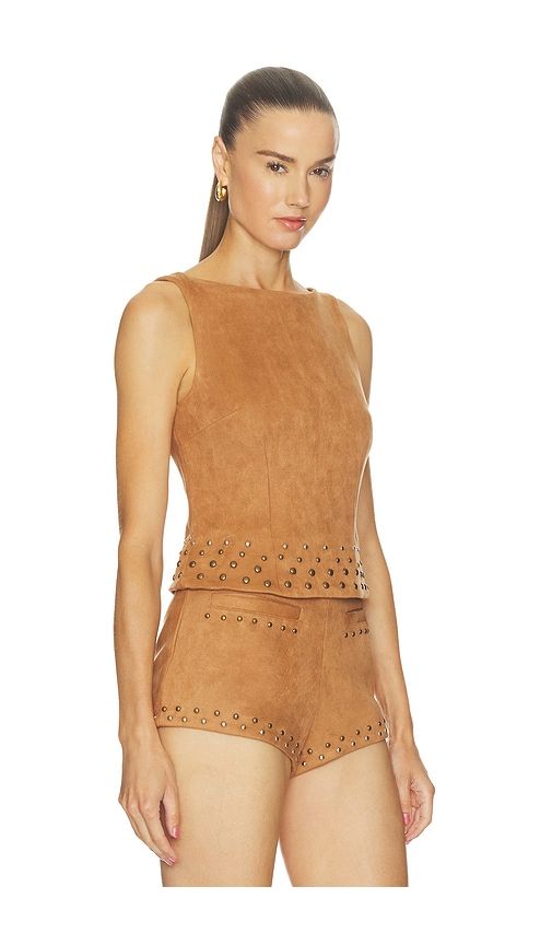 Emmett Studded Top in . - size L (also in M, S, XL, XS, XXS) - Tularosa - Modalova