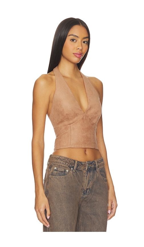 Patrice Top in Tan. - size S (also in XL, XS) - Tularosa - Modalova