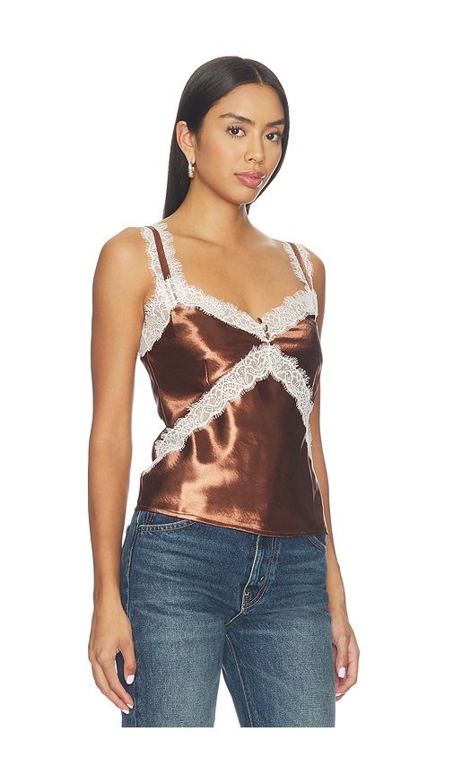 Jackie Top in Metallic Bronze. - size M (also in S, XS, XXS) - Tularosa - Modalova