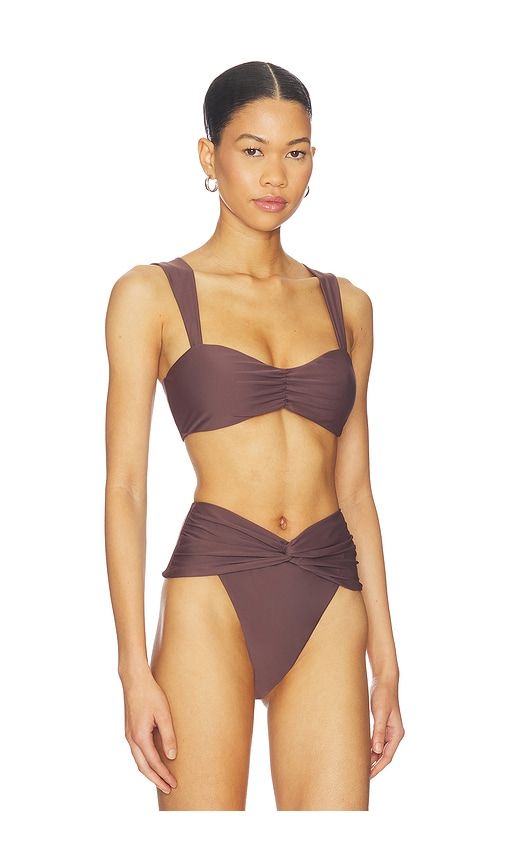 Mirella Top in Brown. - size M (also in S, XS, XXS) - Tularosa - Modalova