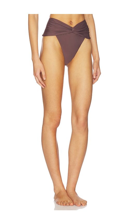 Lucci High Waist Bottom in Brown. - size S (also in XXS) - Tularosa - Modalova