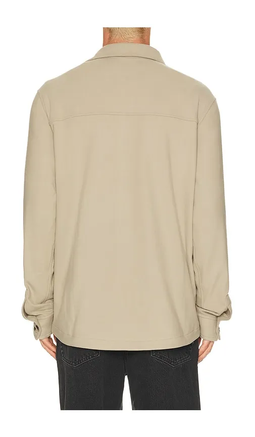 Peak Fleece Shirt Jacket in Brown. - size L (also in M, S, XL/1X) - TravisMathew - Modalova