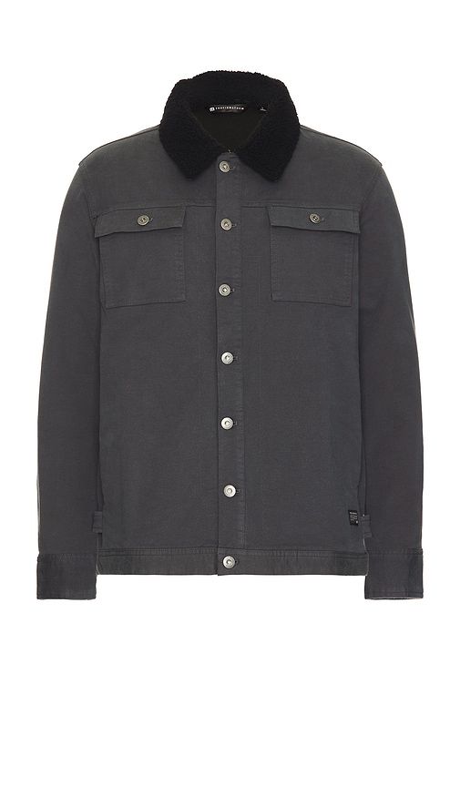 Cloud Denim Sherpa Jacket in Grey. - size L (also in S, XL/1X) - TravisMathew - Modalova