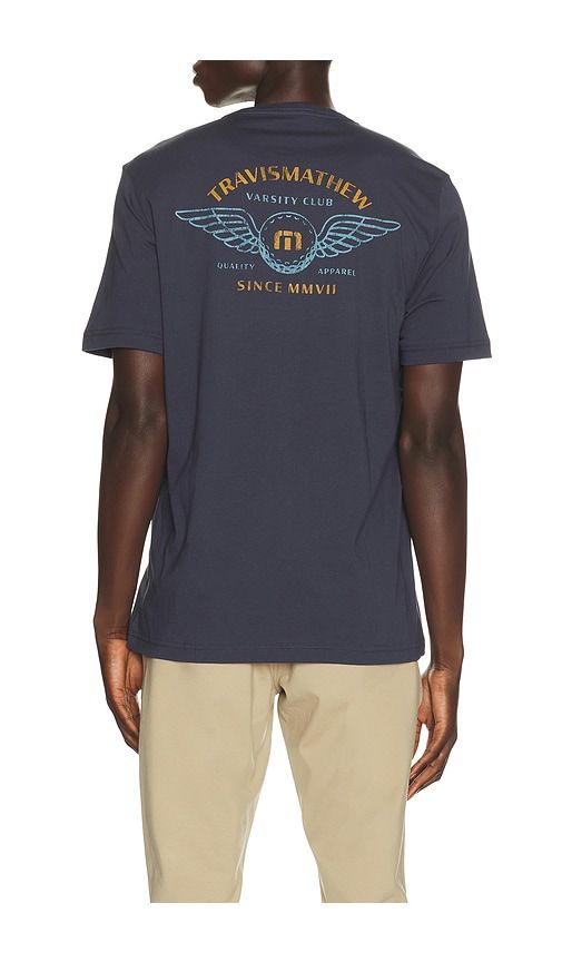 Rally Ready Tee in Navy. - size L (also in M, S, XL/1X) - TravisMathew - Modalova