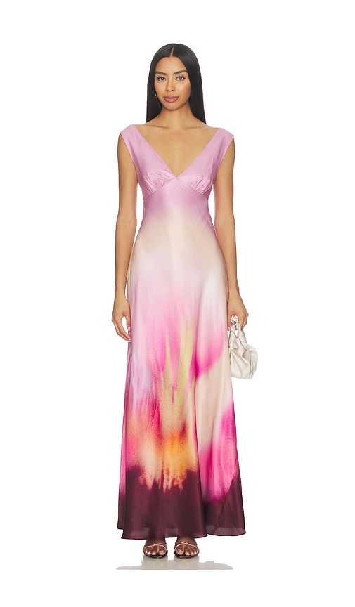 Zarita Gown in Pink. - size 0 (also in 4) - AMUR - Modalova