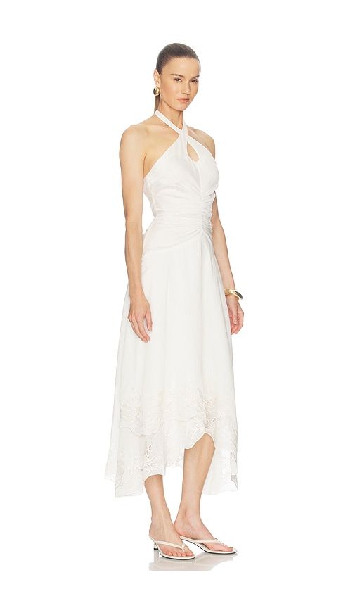 Romee Embroidered Maxi Dress in White. - size 10 (also in 2, 8) - AMUR - Modalova