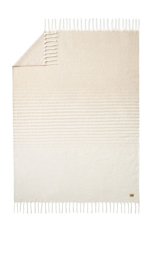 Bayle Throw Blanket in White - UGG Home - Modalova