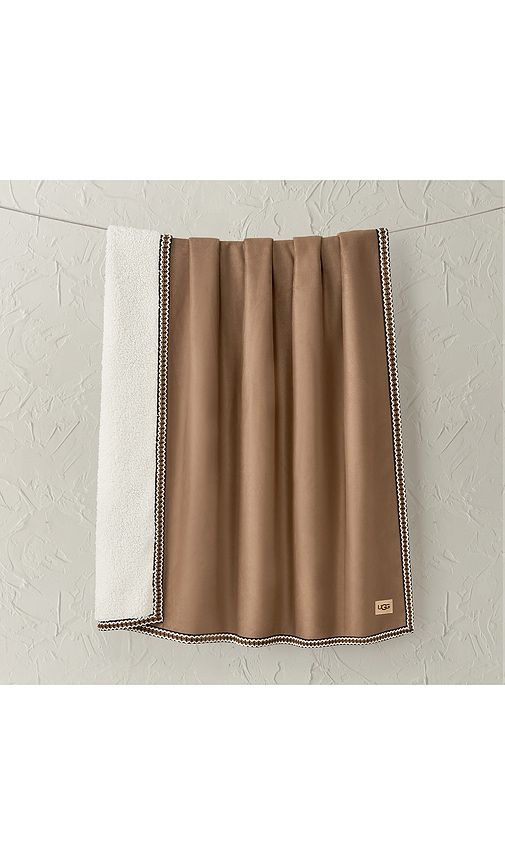 Kirkwood UGGbraid Throw Blanket in Brown - UGG Home - Modalova