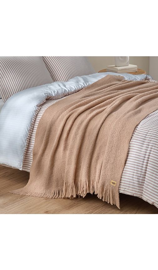 Margot Throw Blanket in Tan - UGG Home - Modalova
