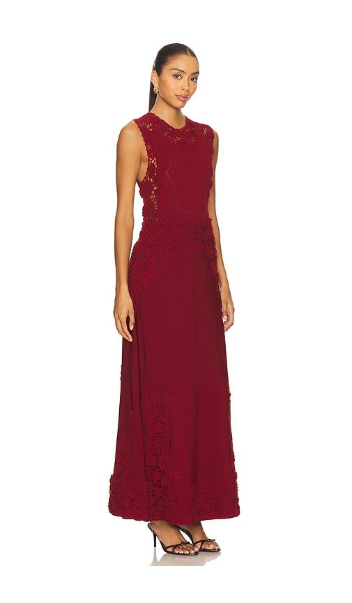 Genoveva Sleeveless Knit Maxi Dress in Burgundy. - size M (also in S) - Ulla Johnson - Modalova