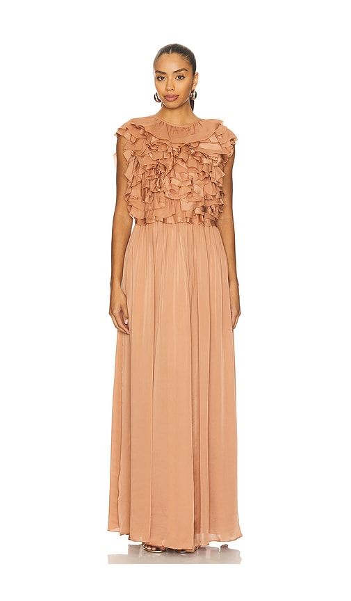 Byzantine Gown in Rose. - size 10 (also in 12, 4, 6) - Ulla Johnson - Modalova