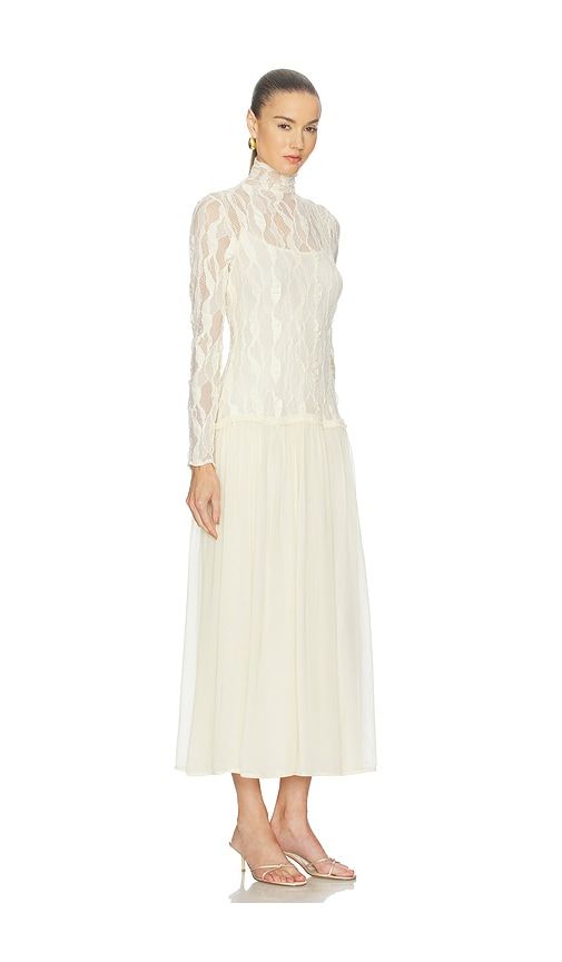 Sybil Dress in Beige. - size M (also in XL) - Ulla Johnson - Modalova
