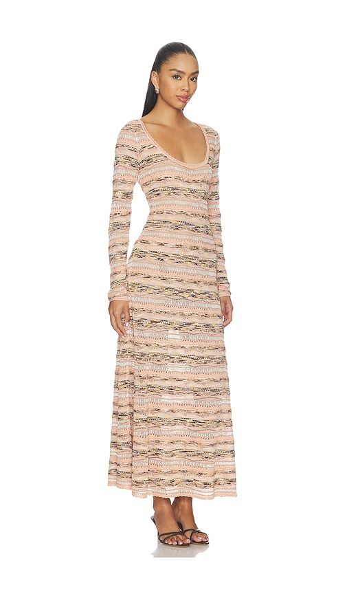 Sia Shortsleeve Knit Dress in Multi. - size L (also in S, XL) - Ulla Johnson - Modalova