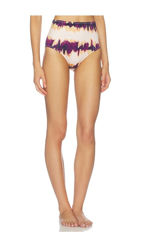 Zahara High Waisted Bikini Bottom in Multi. - size L (also in M, S, XL, XS) - Ulla Johnson - Modalova