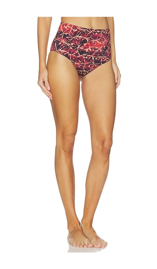 Zahara Swim Bottoms in Red,Black. - size L (also in M, S, XL) - Ulla Johnson - Modalova