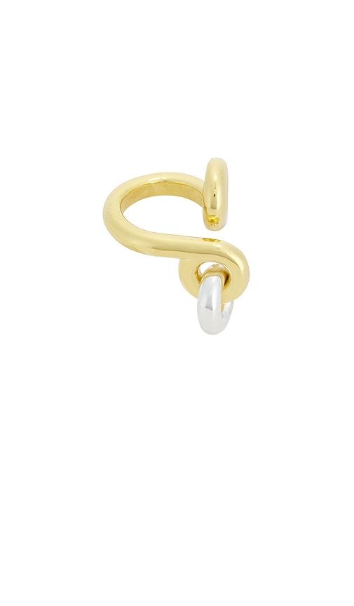 Knot Lock Loop Ring in Metallic . - size 5 (also in 6) - Uncommon Matters - Modalova