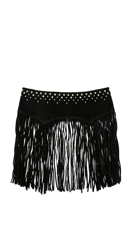 Fringe Studded Belt in . - size L (also in S, XS, XXS) - Understated Leather - Modalova