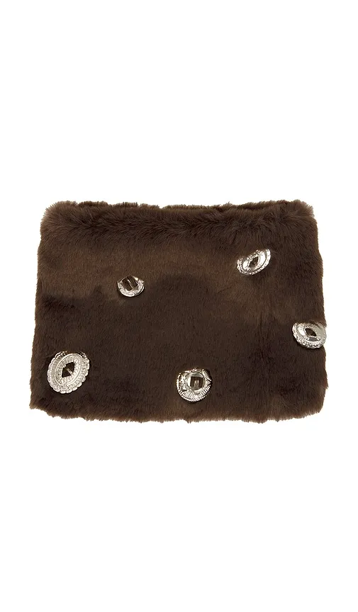 Silver Tongue Snood in Black. - size L/XL (also in M/L, XS/S) - Understated Leather - Modalova