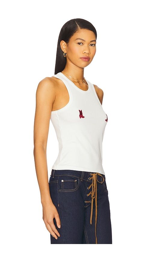 X REVOLVE Nice Boots Tank Top in . - size S (also in XL, XS) - Understated Leather - Modalova