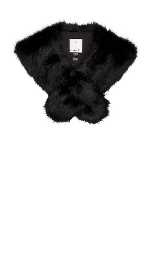Unreal Fur Changes Scarf in Black - Unreal Fur - Modalova