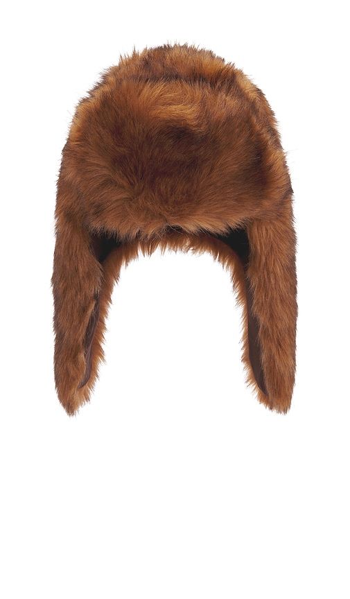 Wright Hat in Burnt Orange - Unreal Fur - Modalova