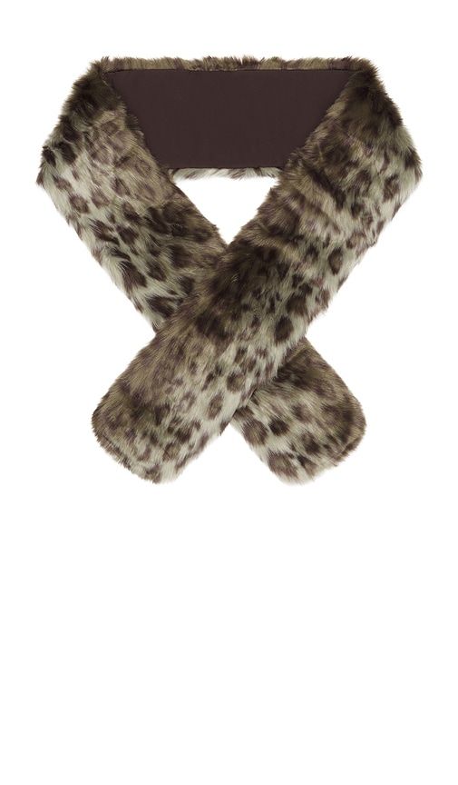 Unreal Fur West End Scarf in Green - Unreal Fur - Modalova