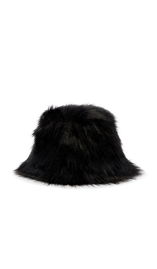 Unreal Fur Yeoman Hat in Black - Unreal Fur - Modalova