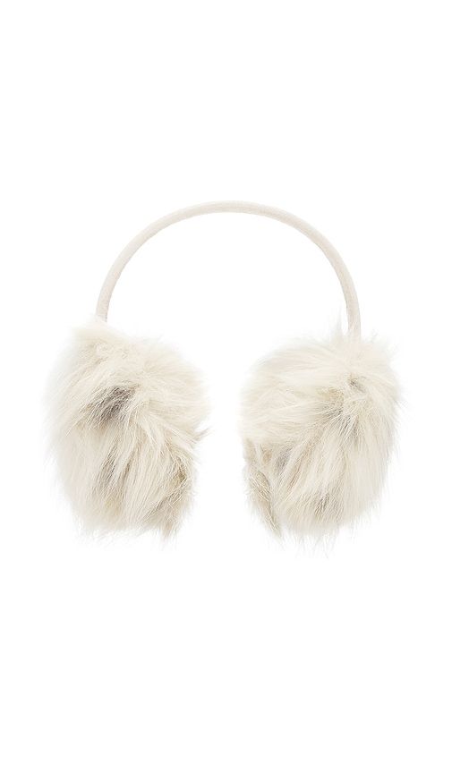All Ears Earmuffs in White - Unreal Fur - Modalova