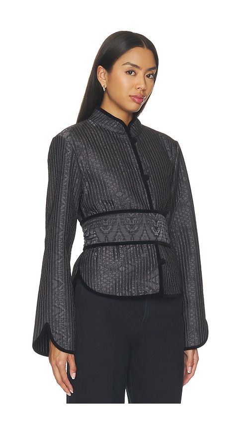 Sidereal Jacket in Charcoal. - size L (also in M, S, XS) - Unreal Fur - Modalova