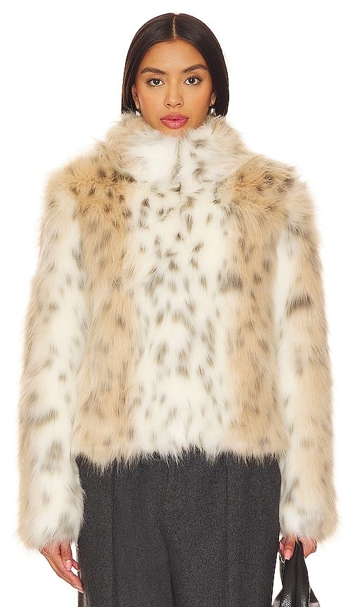 Wild Dream Jacket in Beige. - size L (also in S, XL, XS) - Unreal Fur - Modalova