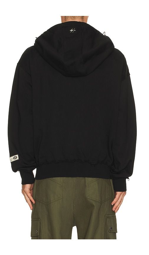 UPRS Full Zip Hoodie in Black. - size L (also in S) - UPRISERS - Modalova