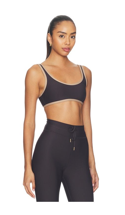 Kefi Brielle Scoop Sports Bra in Brown. - size M (also in S) - THE UPSIDE - Modalova