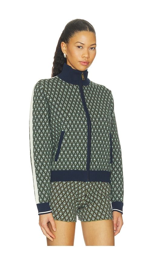 Viva Margot Knit Jacket in Green. - size L (also in M, S, XS) - THE UPSIDE - Modalova
