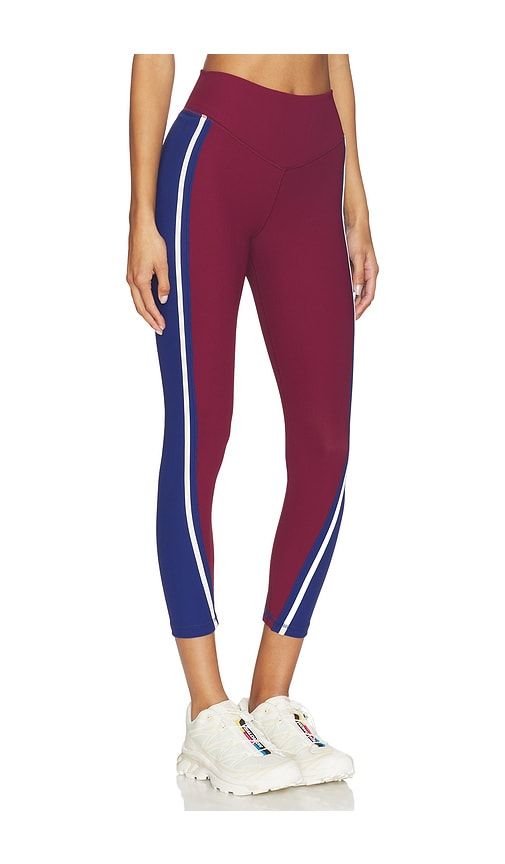 Adesa 25in High Midi Pant in Burgundy. - size L (also in M, XL) - THE UPSIDE - Modalova
