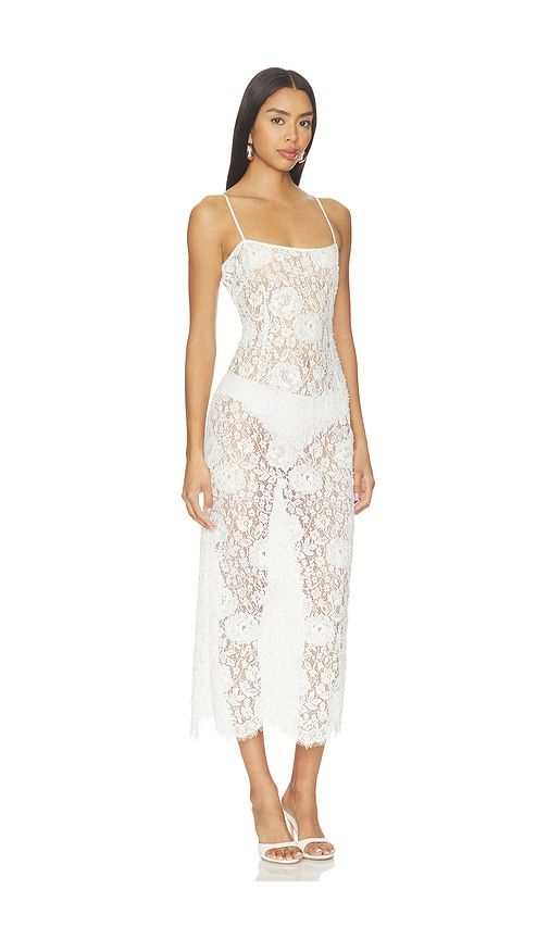 Hallie Maxi Dress in White. - size 4 (also in 8) - V. Chapman - Modalova