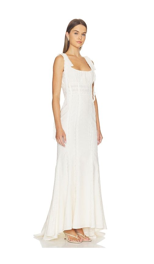X Kristopher Brock Seville Dress in White. - size 0 (also in 10, 2, 4, 6) - V. Chapman - Modalova