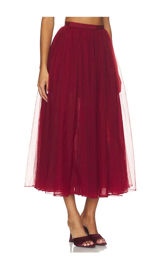 Coco Skirt in Red. - size 0 (also in 2, 4, 6) - V. Chapman - Modalova