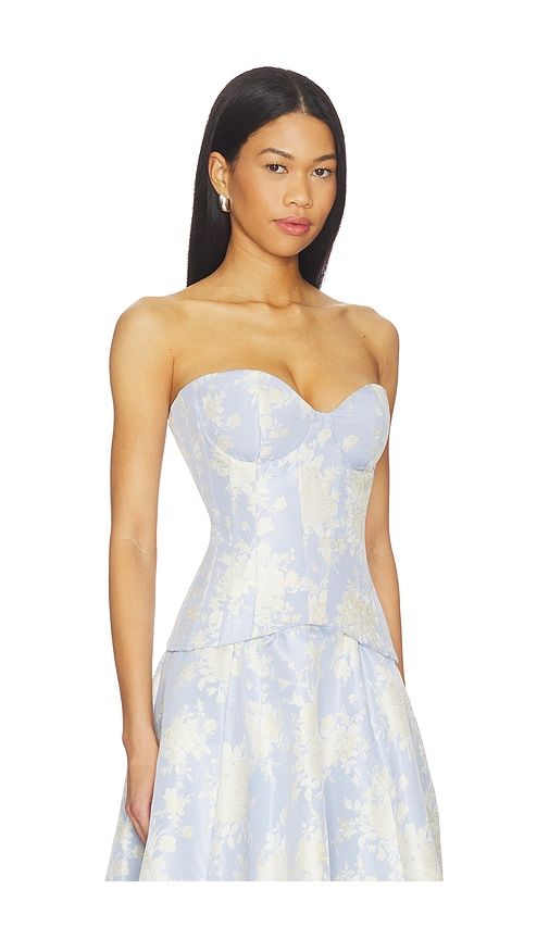 Carolena Top in Blue. - size 2 (also in 4, 6) - V. Chapman - Modalova