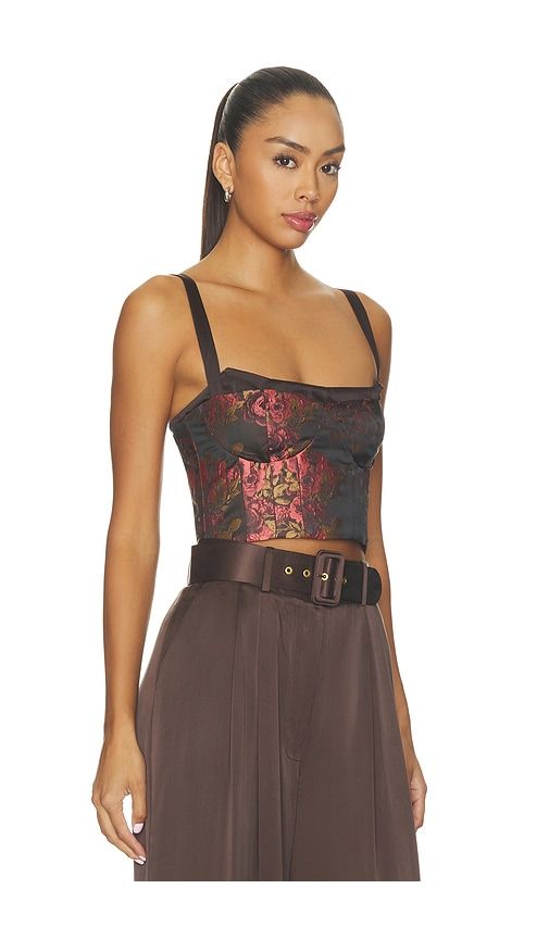 Rumi Top in Charcoal. - size 0 (also in 10, 2, 4, 6, 8) - V. Chapman - Modalova