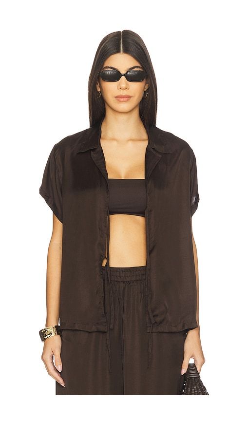 Kami Shirt in Black. - size M (also in S, XS) - vitamin A - Modalova