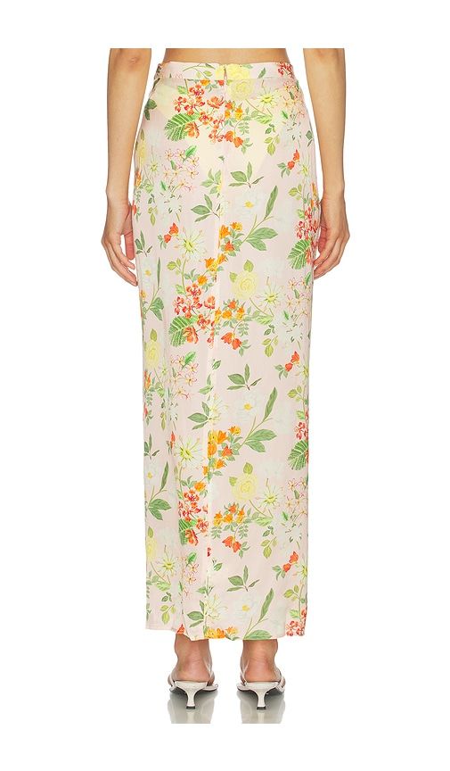 Hand Draped Floral Skirt in . Size L. Also in M, S, XL, XS - Verandah - Modalova