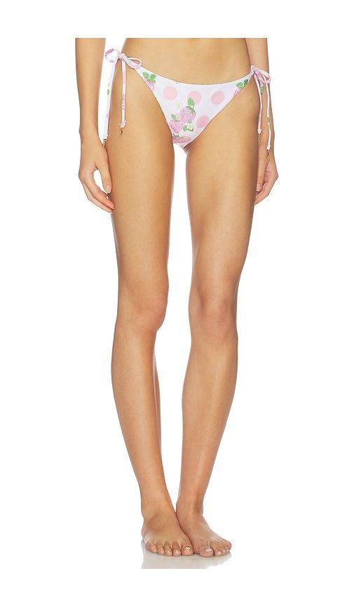 String Bikini Bottoms in Pink. - size L (also in M, S, XS) - Verandah - Modalova