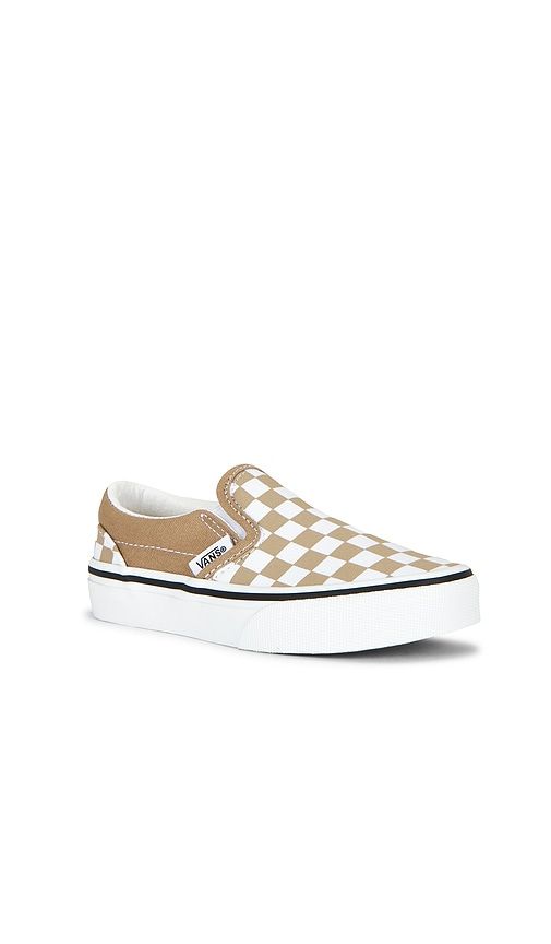 Kids Classic Slip-on Sneaker in Tan. - size 11.5 (also in 12, 2) - Vans - Modalova