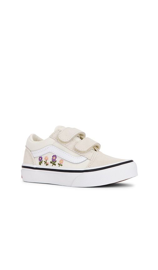 Kids Old Skool V Sneaker in White. - size 1 (also in 11, 12, 13) - Vans - Modalova