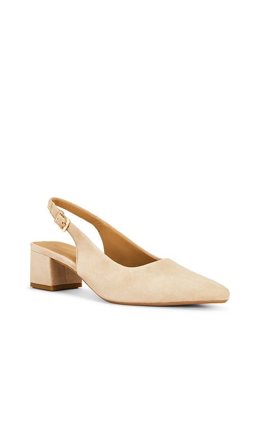 Marta Suede Slingback Pump in Beige. - size 36 (also in 37, 38, 39, 41) - Vagabond Shoemakers - Modalova