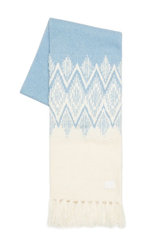 Sebastian Jacquard 2.0 Scarf in Blue - Varley - Modalova