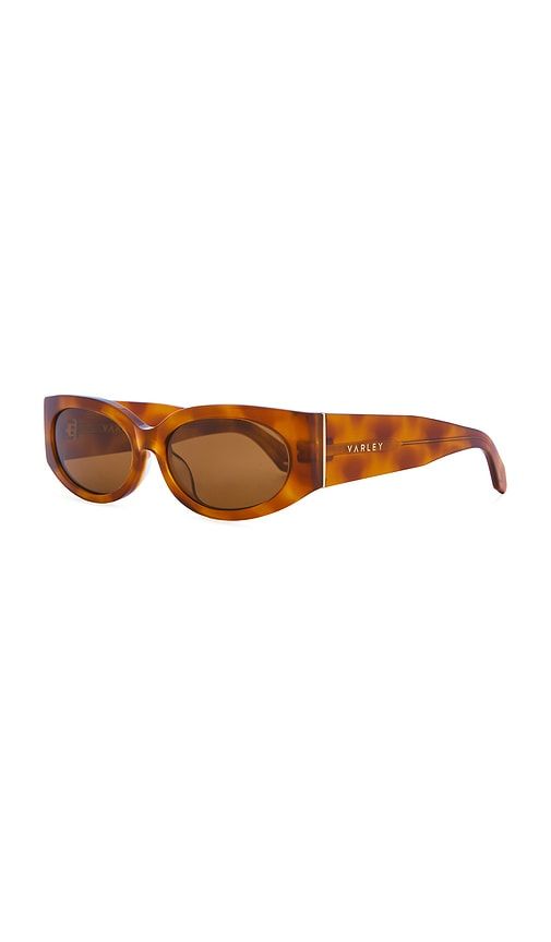 Lambeth Oval Sunglasses in Baby Blue - Varley - Modalova