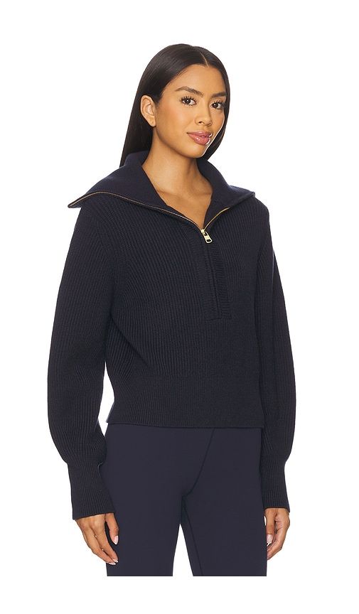 Maura Half Zip Rib Knit in . - size XL (also in XS) - Varley - Modalova